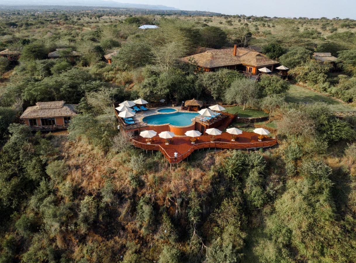 Escarpment Luxury Lodge Manyara Mto wa Mbu Kültér fotó