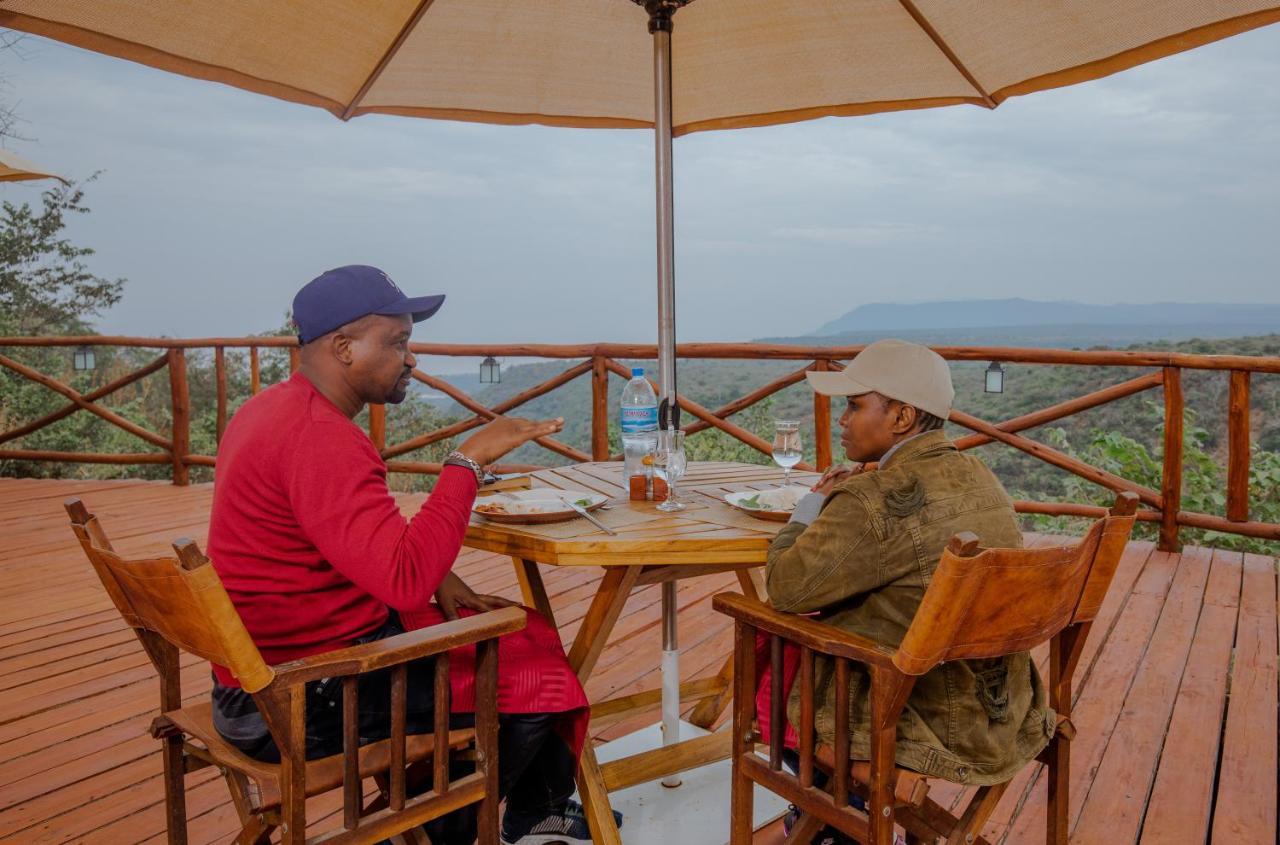 Escarpment Luxury Lodge Manyara Mto wa Mbu Kültér fotó