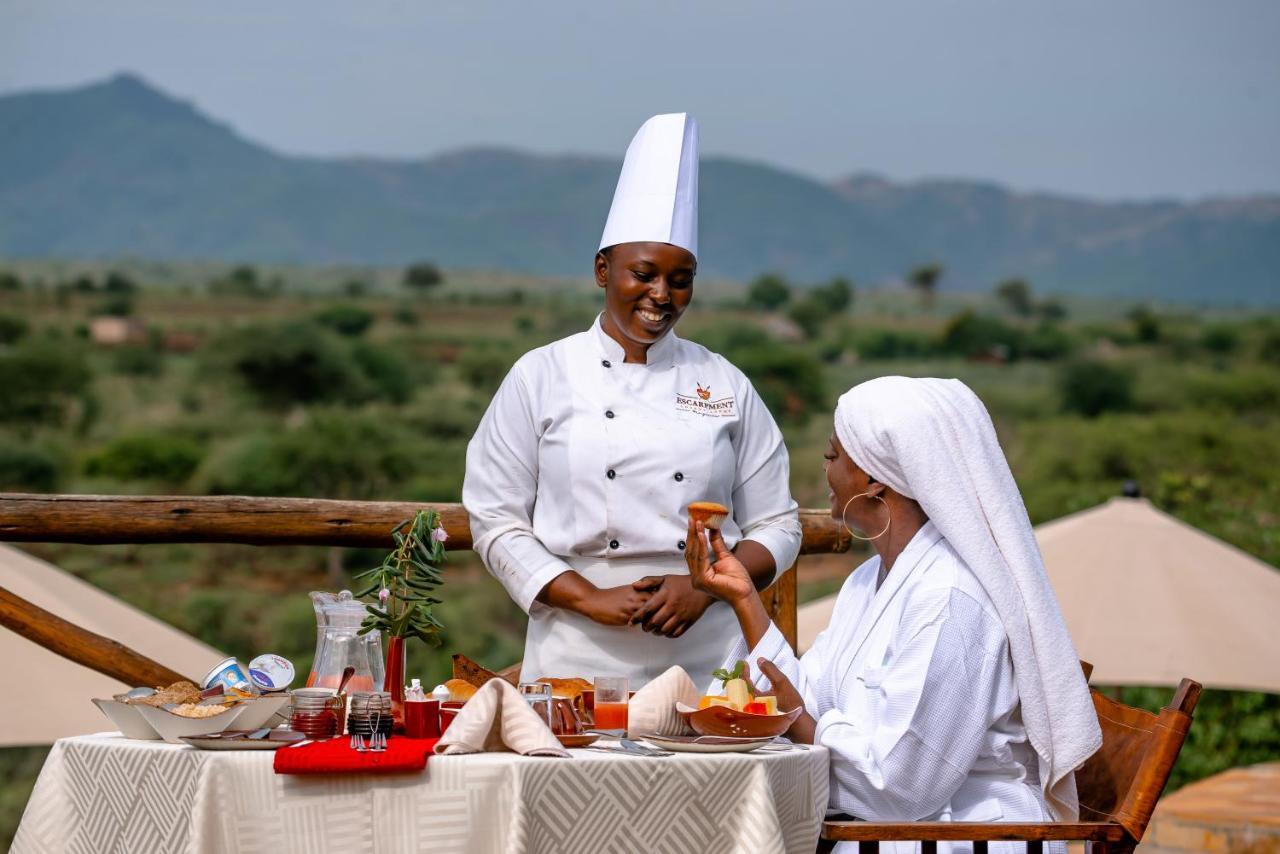 Escarpment Luxury Lodge Manyara Mto wa Mbu Kültér fotó