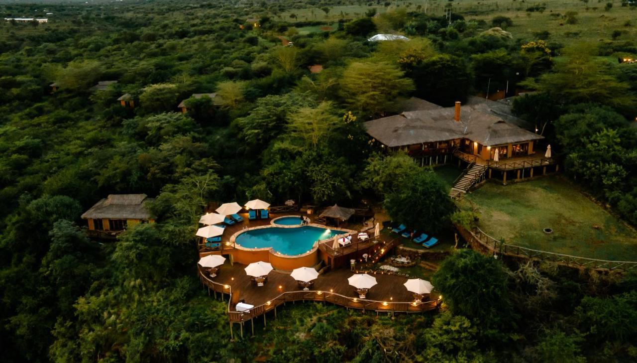 Escarpment Luxury Lodge Manyara Mto wa Mbu Kültér fotó