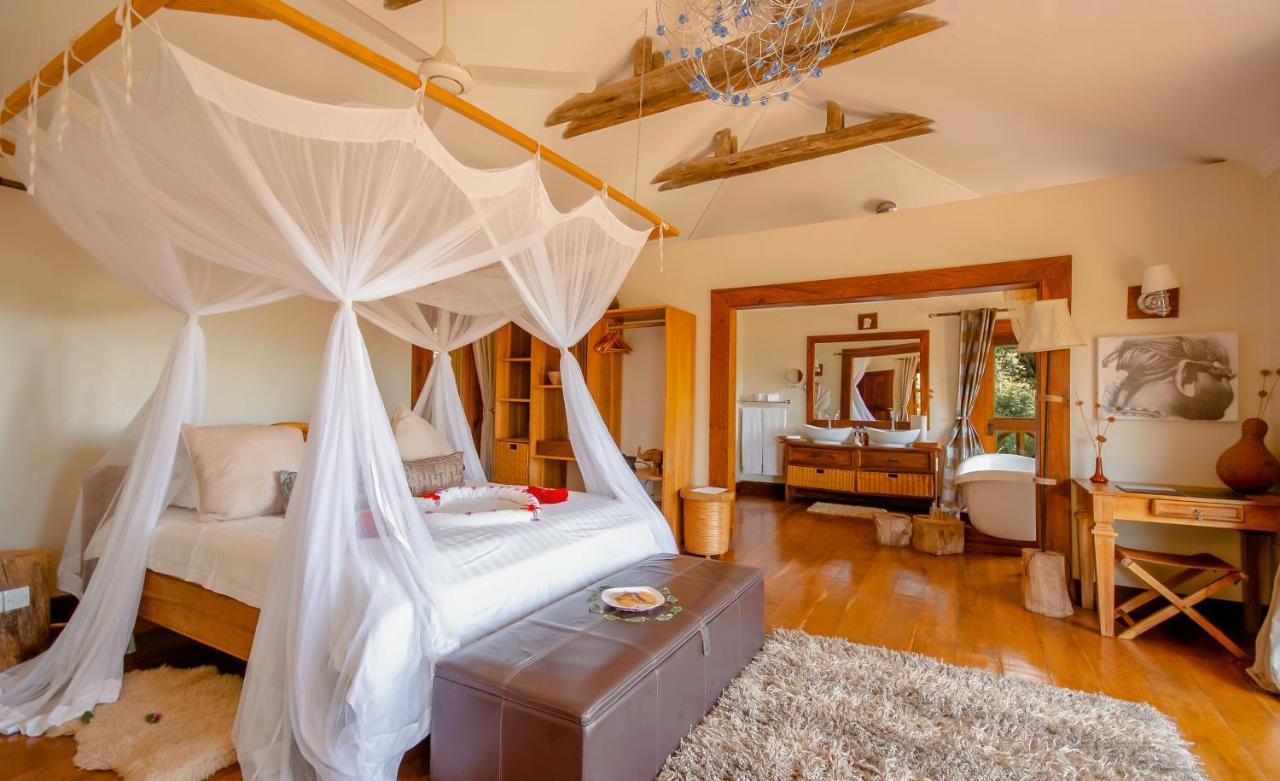 Escarpment Luxury Lodge Manyara Mto wa Mbu Kültér fotó